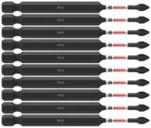 Bosch ITPH135B - 10 pc. Impact Tough™ 3.5" Phillips® #1 Power Bits (Bulk Pack)