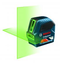 Bosch GLL 100 G - Green-Beam Self-Leveling Cross-Line Laser