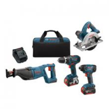 Bosch CLPK420-181 - 18 V 4-Tool Combo Kit