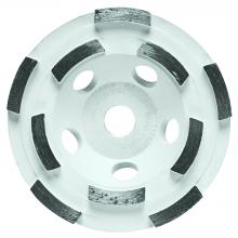 Bosch DC410HD - 4" Double Row Segmented Diamond Cup Wheel