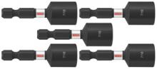 Bosch ITNS716B - 5 pc. Impact Tough™ 7/16" x 1-7/8" Nutsetters (Bulk Pack)