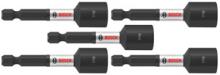 Bosch ITNS7162B - 5 pc. Impact Tough™ 7/16" x 2-9/16" Nutsetters (Bulk Pack)