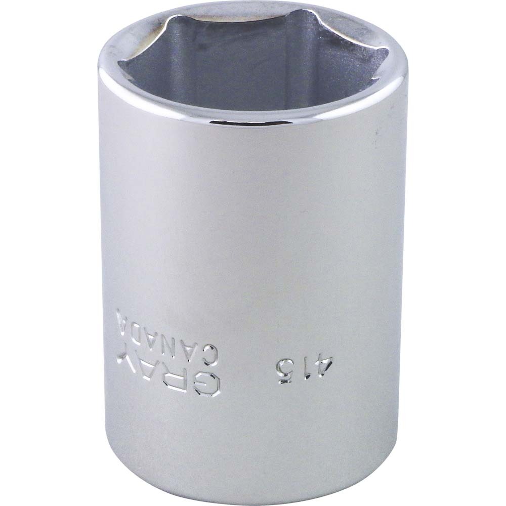 15/16&#34; X 1/2&#34; Drive, 6 Point Standard Length, Chrome Finish Socket<span class=' ItemWarning' style='display:block;'>Item is usually in stock, but we&#39;ll be in touch if there&#39;s a problem<br /></span>