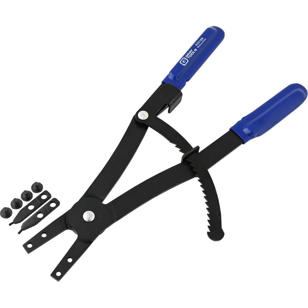 Heavy Duty External Snap Ring Pliers, With Straight Tips, 16&#34; Long, .120 Tip<span class=' ItemWarning' style='display:block;'>Item is usually in stock, but we&#39;ll be in touch if there&#39;s a problem<br /></span>
