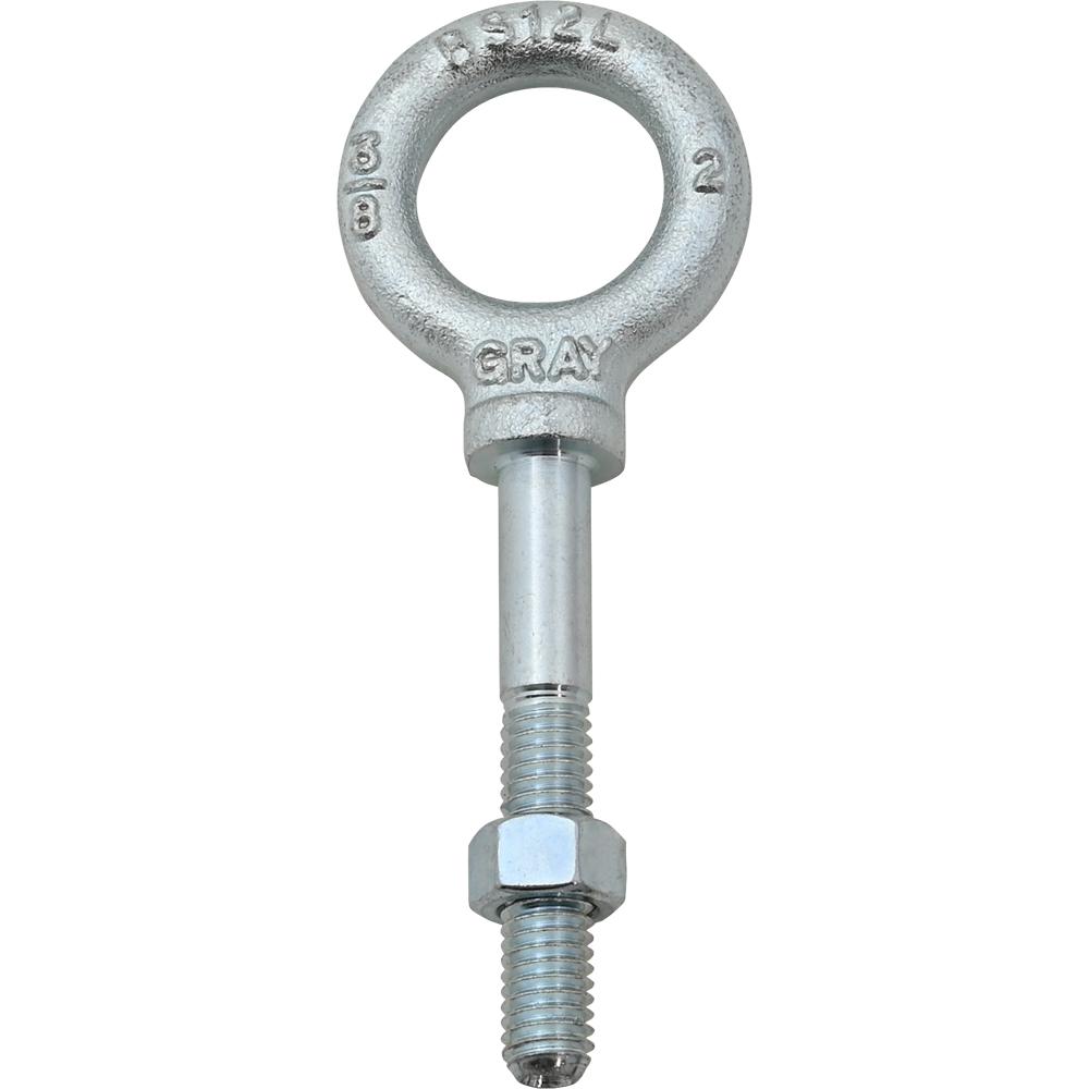 3/8-16 Shoulder Pattern Eye Bolt, 2-1/2&#34; Long Shank<span class=' ItemWarning' style='display:block;'>Item is usually in stock, but we&#39;ll be in touch if there&#39;s a problem<br /></span>