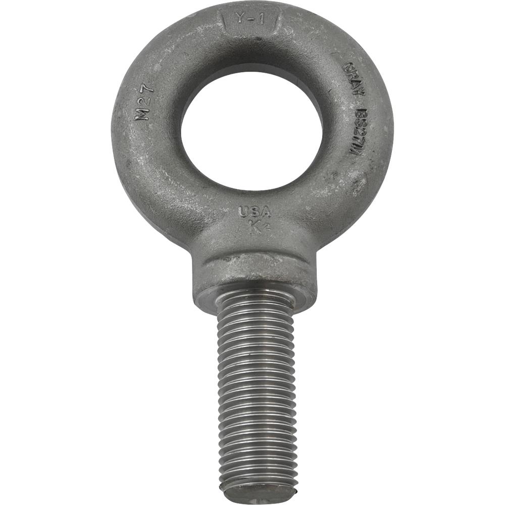 M27 X 3.0 Shoulder Pattern Eye Bolt, 70.0mm Shank<span class=' ItemWarning' style='display:block;'>Item is usually in stock, but we&#39;ll be in touch if there&#39;s a problem<br /></span>