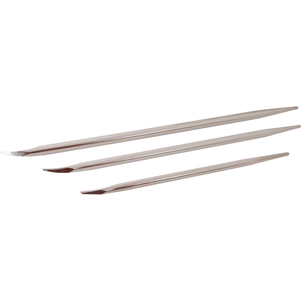 3 Piece Pinch Bar Set, Nickel Plate Finish<span class=' ItemWarning' style='display:block;'>Item is usually in stock, but we&#39;ll be in touch if there&#39;s a problem<br /></span>