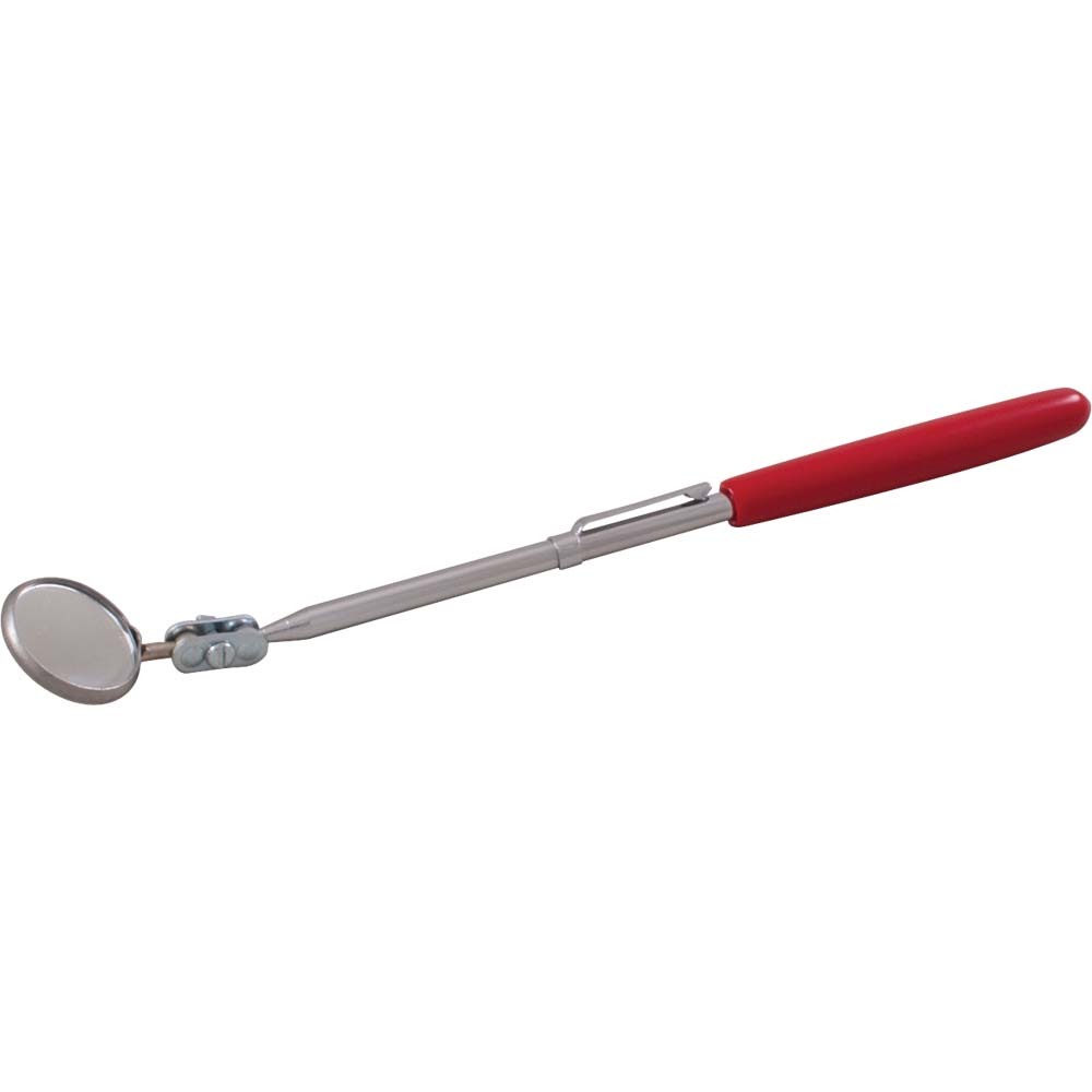 7/8&#34; Pocket Circular Inspection Mirror, With Clip, 7-1/2&#34; Long<span class=' ItemWarning' style='display:block;'>Item is usually in stock, but we&#39;ll be in touch if there&#39;s a problem<br /></span>