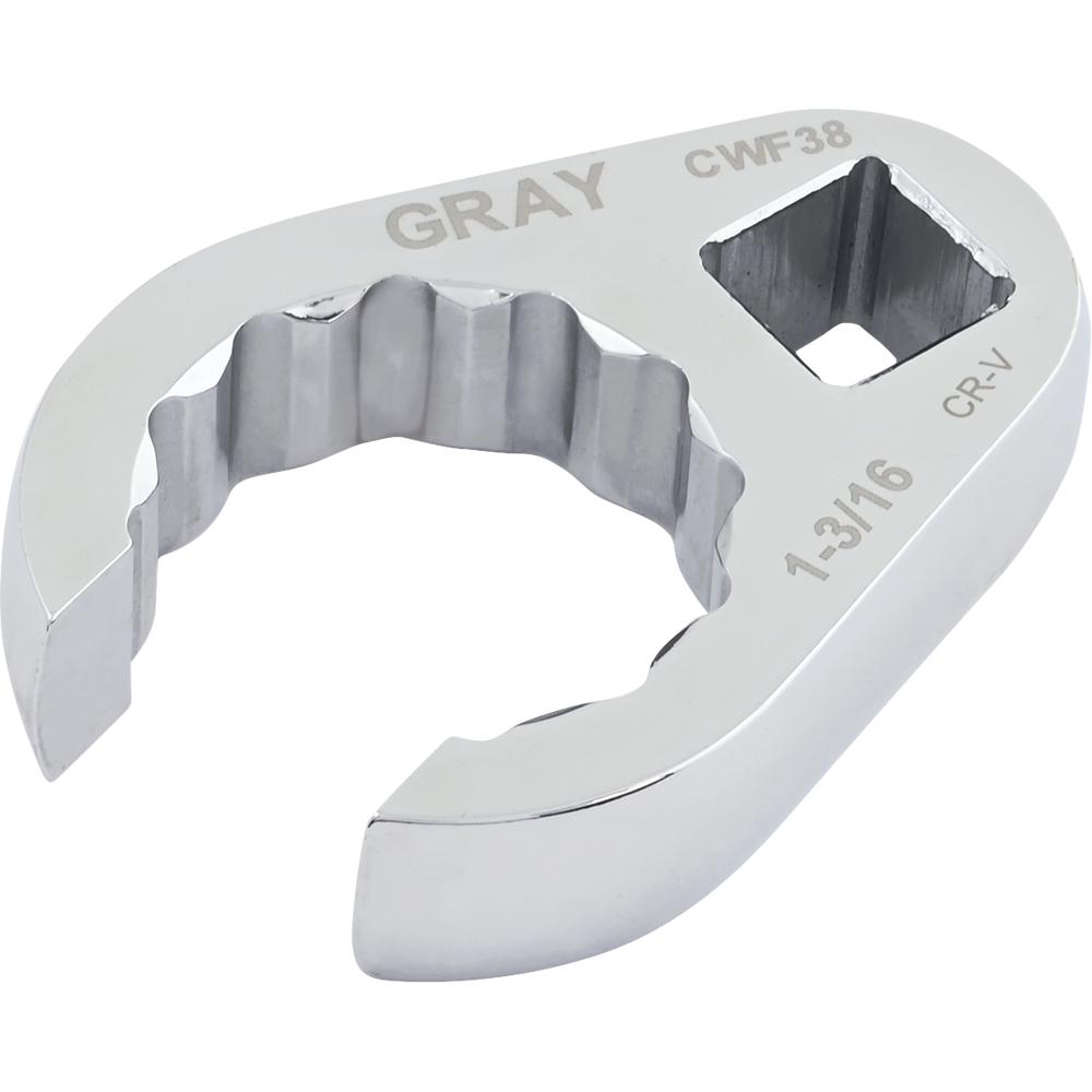 1/2&#34; Drive, 1-3/16&#34; Flare Nut Crow Foot Wrench, Chrome Finish<span class=' ItemWarning' style='display:block;'>Item is usually in stock, but we&#39;ll be in touch if there&#39;s a problem<br /></span>