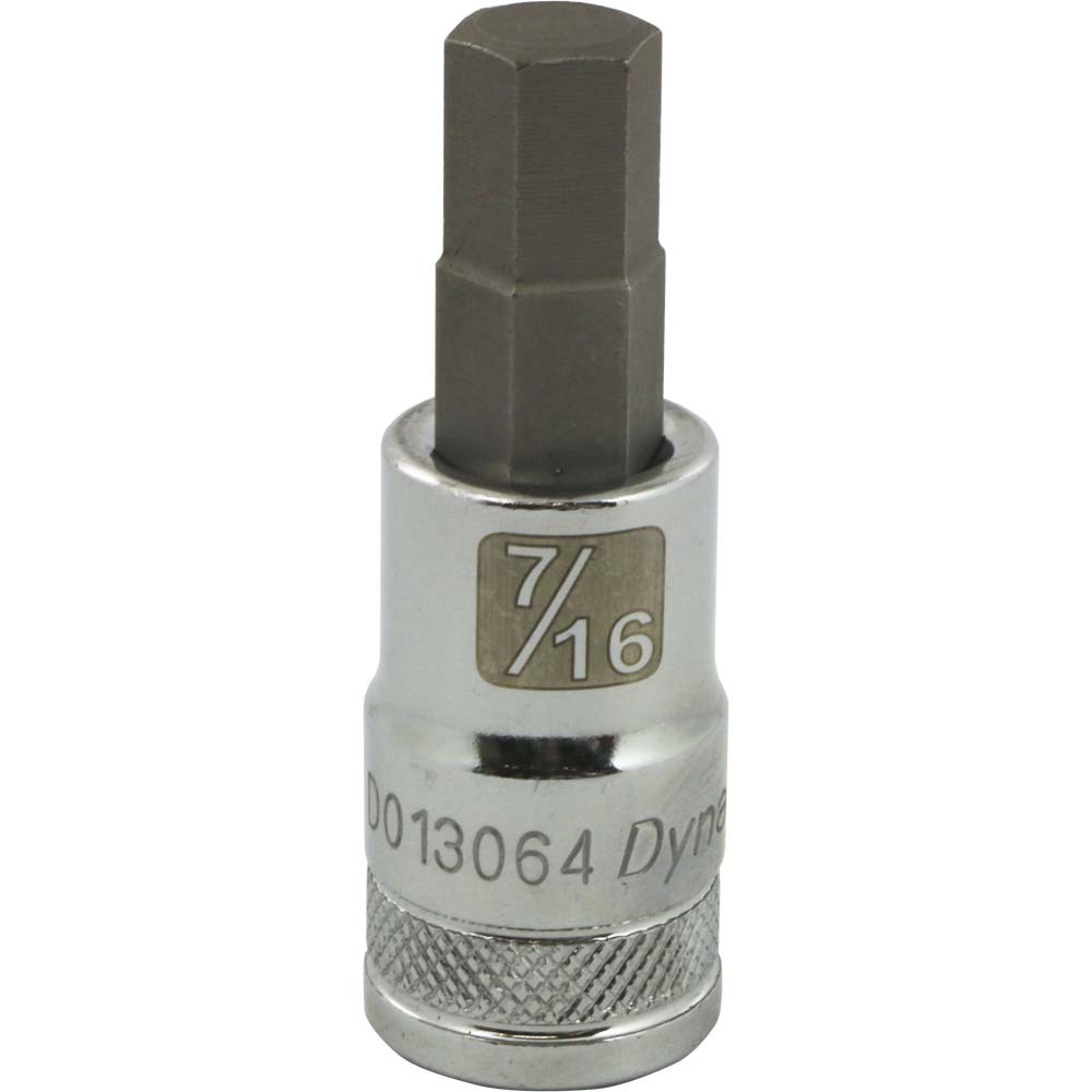 1/2&#34; Drive SAE Hex Head, 7/16&#34; Bit Standard Length, Chrome Finish Socket<span class=' ItemWarning' style='display:block;'>Item is usually in stock, but we&#39;ll be in touch if there&#39;s a problem<br /></span>