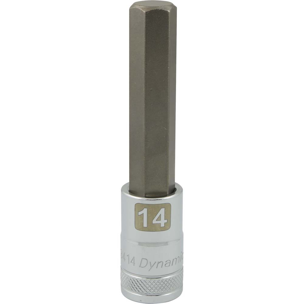 1/2&#34; Drive Metric Hex Head, 14mm Long Bit, Chrome Finish Socket<span class=' ItemWarning' style='display:block;'>Item is usually in stock, but we&#39;ll be in touch if there&#39;s a problem<br /></span>
