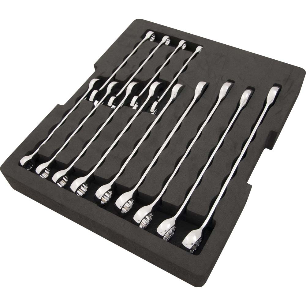 14 Piece Metric Combination Wrench Set With Foam Tool Organizer<span class=' ItemWarning' style='display:block;'>Item is usually in stock, but we&#39;ll be in touch if there&#39;s a problem<br /></span>