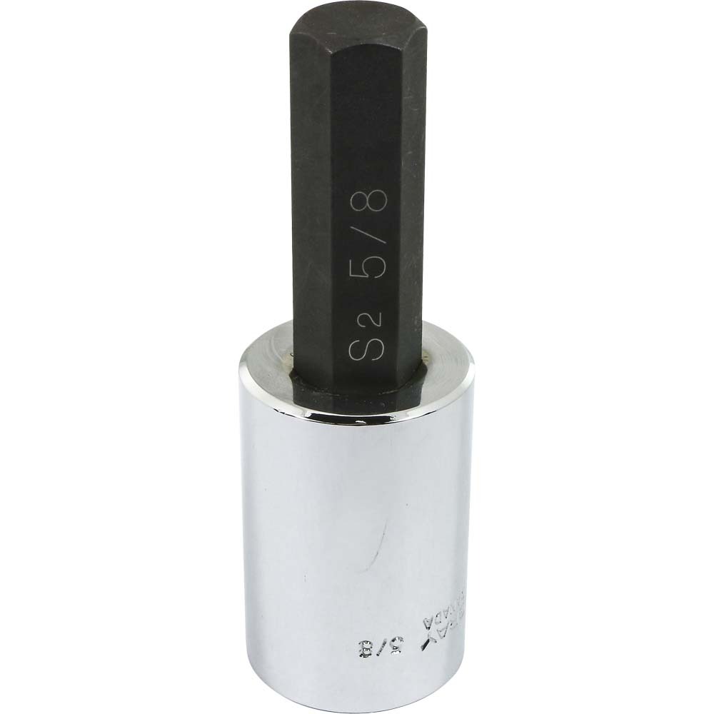 5/8&#34; X 1/2&#34; Drive, Standard Length Hex Head, Chrome Finish Socket<span class=' ItemWarning' style='display:block;'>Item is usually in stock, but we&#39;ll be in touch if there&#39;s a problem<br /></span>