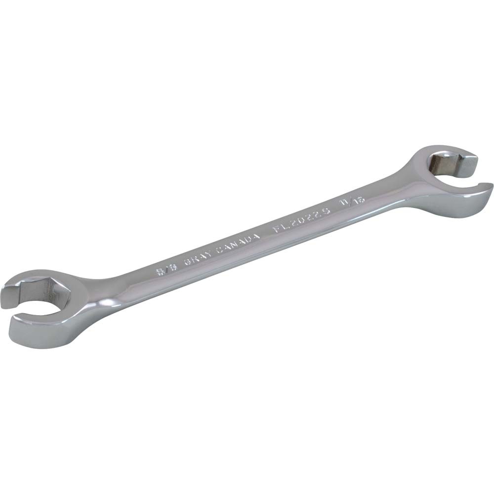 3/8&#34; X 7/16&#34; 6 Point, Mirror Chrome, Flare Nut Wrench<span class=' ItemWarning' style='display:block;'>Item is usually in stock, but we&#39;ll be in touch if there&#39;s a problem<br /></span>