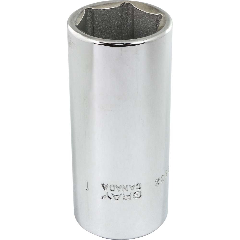1&#34; X 1/2&#34; Drive, 6 Point Deep Length, Chrome Finish Socket<span class=' ItemWarning' style='display:block;'>Item is usually in stock, but we&#39;ll be in touch if there&#39;s a problem<br /></span>