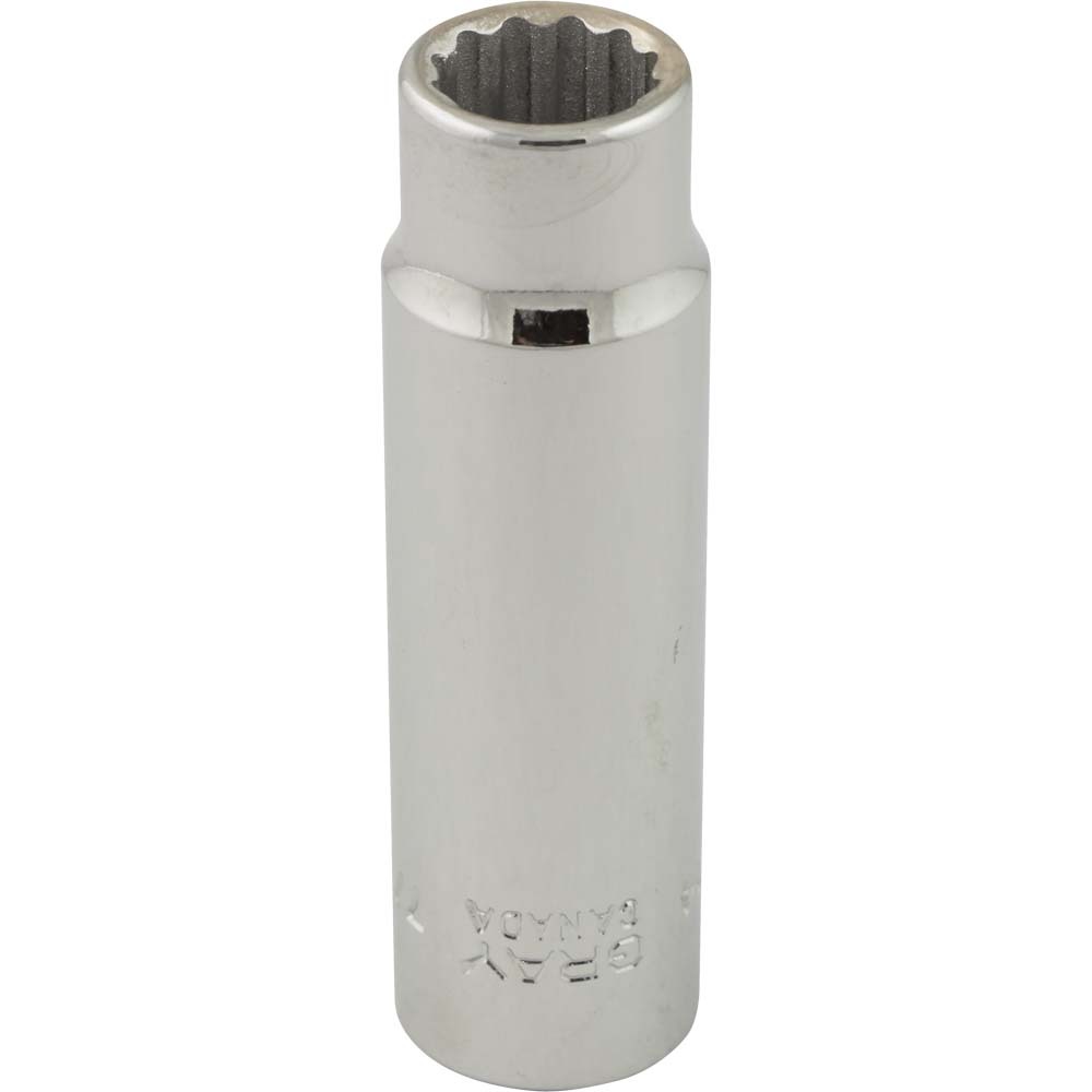 7/16&#34; X 3/8&#34; Drive, 12 Point Deep Length, Chrome Finish Socket<span class=' ItemWarning' style='display:block;'>Item is usually in stock, but we&#39;ll be in touch if there&#39;s a problem<br /></span>