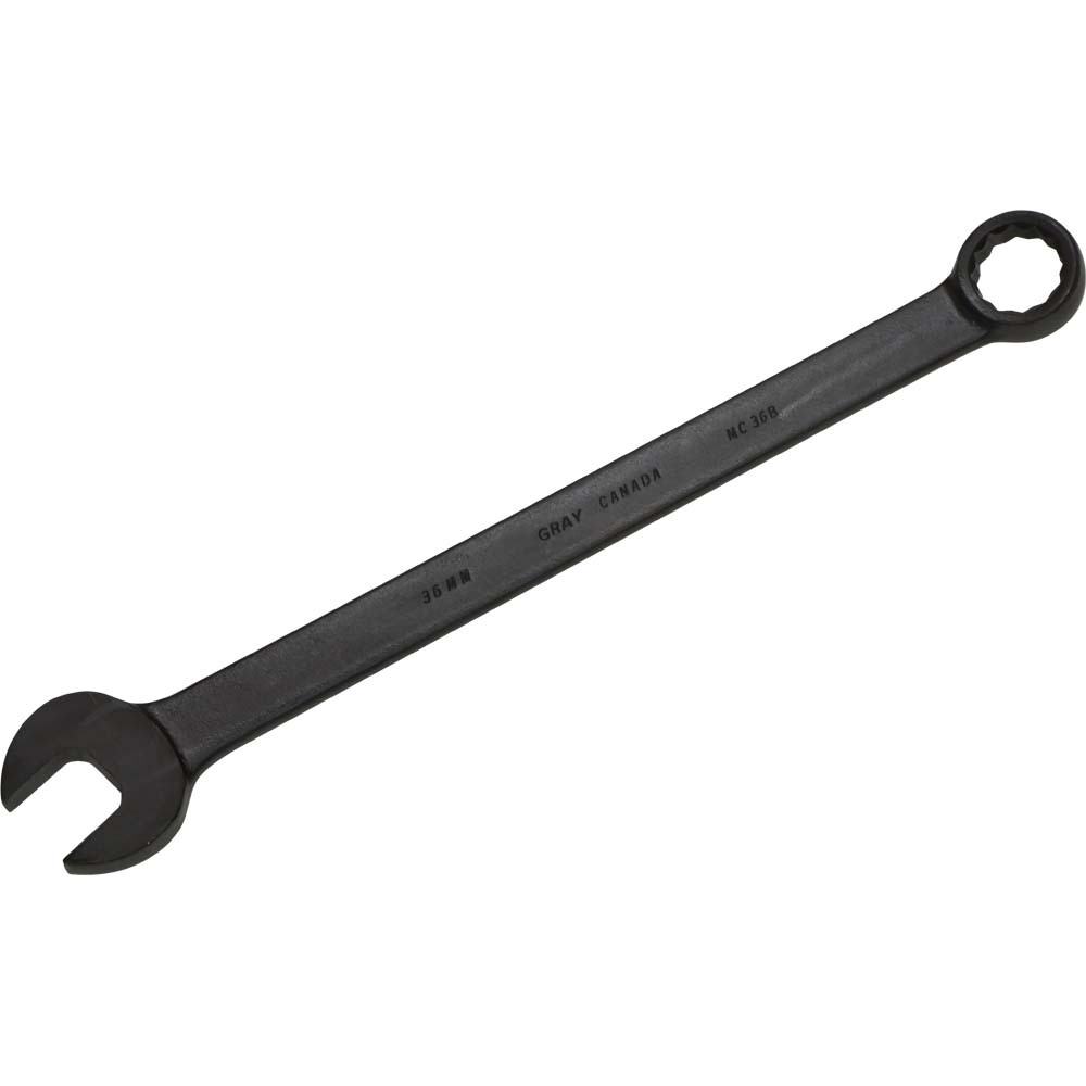 Combination Wrench 36mm, 12 Point, Black Oxide Finish<span class=' ItemWarning' style='display:block;'>Item is usually in stock, but we&#39;ll be in touch if there&#39;s a problem<br /></span>