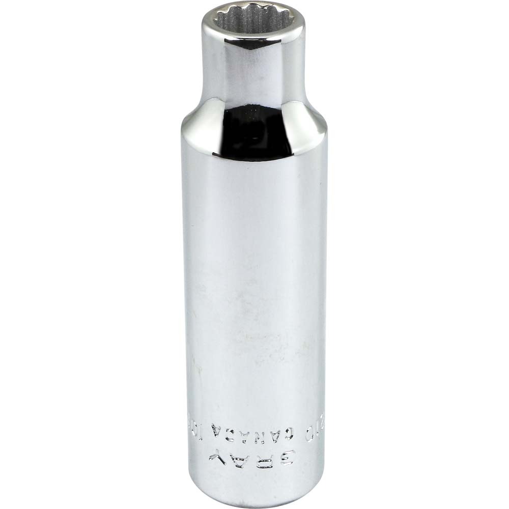 10mm X 1/2&#34; Drive 12 Point, Deep Length, Chrome Finish Socket<span class=' ItemWarning' style='display:block;'>Item is usually in stock, but we&#39;ll be in touch if there&#39;s a problem<br /></span>