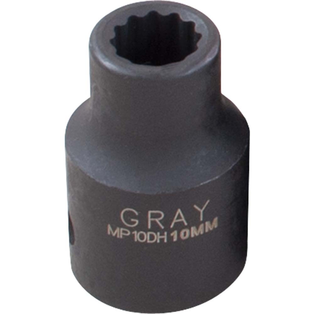 10mm X 1/2&#34; Drive, 12 Point Standard Length, Impact Socket<span class=' ItemWarning' style='display:block;'>Item is usually in stock, but we&#39;ll be in touch if there&#39;s a problem<br /></span>