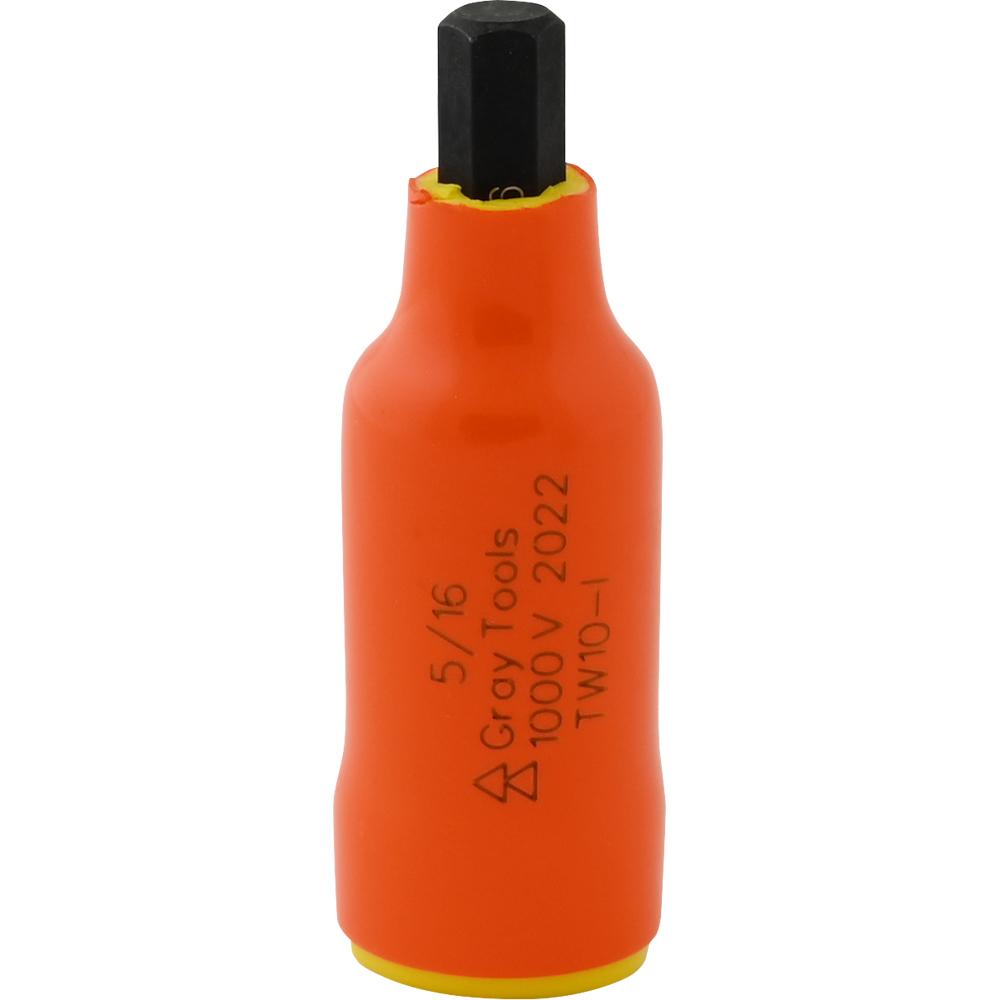 5/16&#34; X 3/8&#34; Drive Standard Length Hex Head, 1000V Insulated Socket<span class=' ItemWarning' style='display:block;'>Item is usually in stock, but we&#39;ll be in touch if there&#39;s a problem<br /></span>