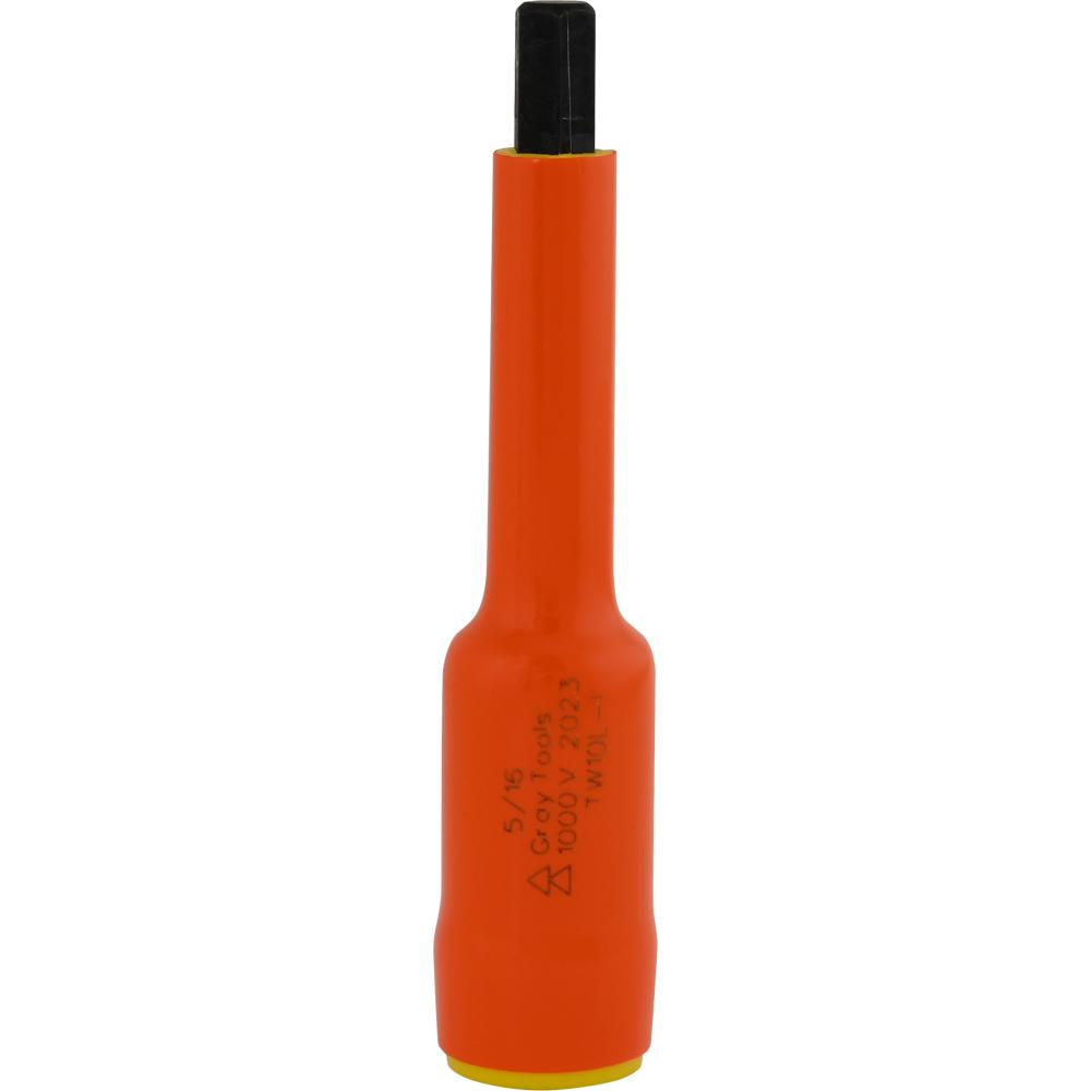 5/16&#34; X 3/8&#34; Drive Extra Long Hex Head, 1000V Insulated Socket<span class=' ItemWarning' style='display:block;'>Item is usually in stock, but we&#39;ll be in touch if there&#39;s a problem<br /></span>