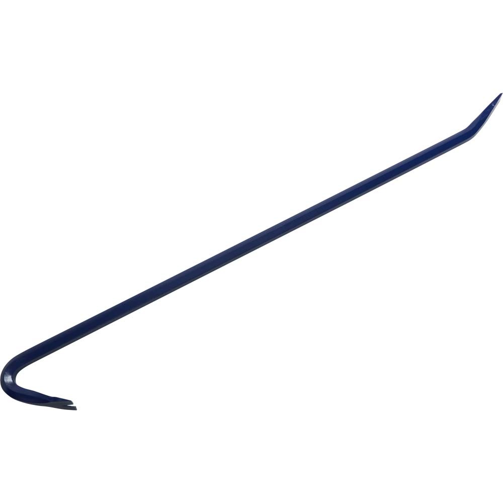 Goose Neck Wrecking Bar, 3/4&#34; Shank X 36&#34; Long, Royal Blue Paint Finish<span class=' ItemWarning' style='display:block;'>Item is usually in stock, but we&#39;ll be in touch if there&#39;s a problem<br /></span>