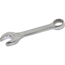 Gray Tools 63218 - 9/16" Stubby Combination Wrench, 12 Point, Mirror Chrome Finish