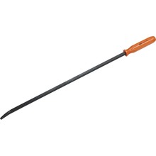 Gray Tools 73524 - 24" Screwdriver Handle Pry Bar, Curved Black Oxide Finish Blade