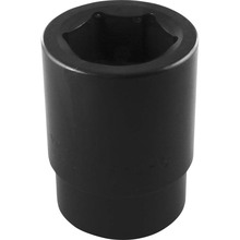 Gray Tools 9-048 - 1-1/2" X #5 Spline Drive, 6 Point Standard Length, Impact Socket