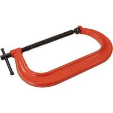 Gray Tools D090006 - 10" Drop Forged C-Clamp, 0 - 10" Capacity
