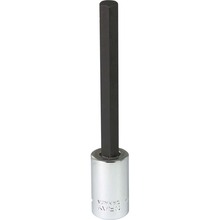 Gray Tools MTW8L - 8mm X 3/8" Drive, Extra Long Hex Head, Chrome Finish Socket