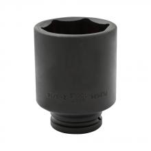 Gray Tools PL2674 - 2-5/16" X 3/4" Drive, 6 Point Deep Length, Black Impact Socket