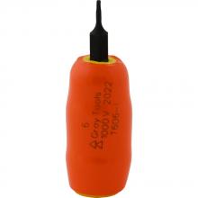 Gray Tools T606-I - T6 X 3/8" Drive Standard Length Torx Head, 1000V Insulated Socket