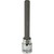 3/8" Drive SAE Hex Head, 5/16" Long Bit, Chrome Finish Socket
