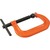4" Drop Forged C-Clamp, 0 - 4" Capacity