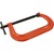 8" Drop Forged C-Clamp, 0 - 8" Capacity