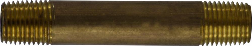 1/4 X 6 RED BRASS NIPPLE<span class=' ItemWarning' style='display:block;'>Item is usually in stock, but we&#39;ll be in touch if there&#39;s a problem<br /></span>