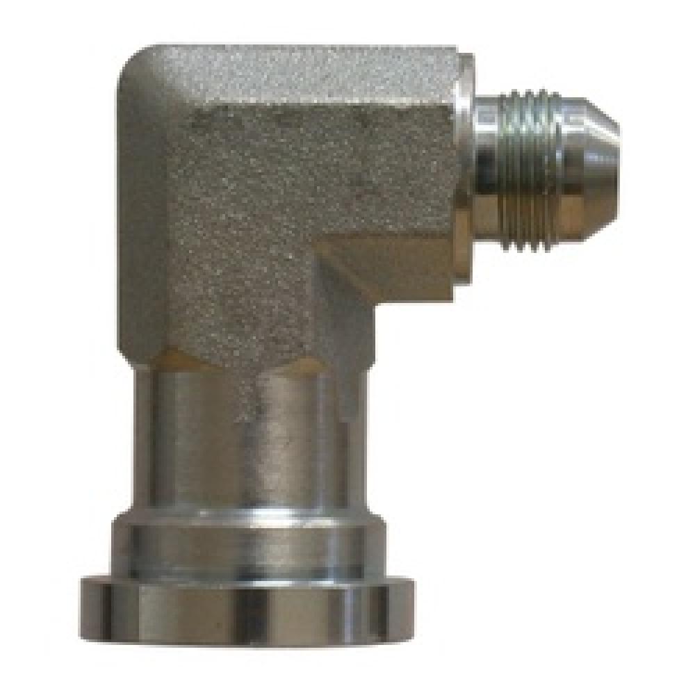ELBOW 90 DEG 1-1/4IN JIC 1-1/2IN FLANGED<span class=' ItemWarning' style='display:block;'>Item is usually in stock, but we&#39;ll be in touch if there&#39;s a problem<br /></span>