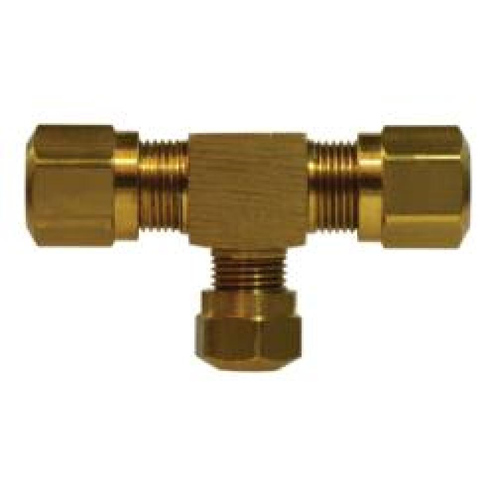 TEE BR REDUCING 3/8IN TUBE OD 3/8IN BRS<span class=' ItemWarning' style='display:block;'>Item is usually in stock, but we&#39;ll be in touch if there&#39;s a problem<br /></span>
