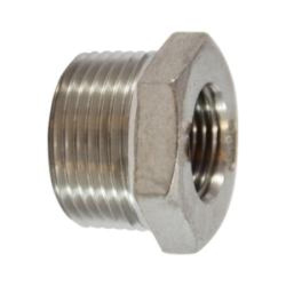 BUSHING HEX RDCR 2IN MPT 1-1/2IN FPT SST<span class=' ItemWarning' style='display:block;'>Item is usually in stock, but we&#39;ll be in touch if there&#39;s a problem<br /></span>