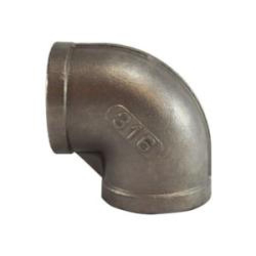 ELBOW 90 DEG 4IN FNPT 4IN FNPT SST 150LB<span class=' ItemWarning' style='display:block;'>Item is usually in stock, but we&#39;ll be in touch if there&#39;s a problem<br /></span>