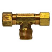 Buchanan 00072-0404 - TEE BR 1/4IN COMPRESSION 1/4IN 1/4IN MPT