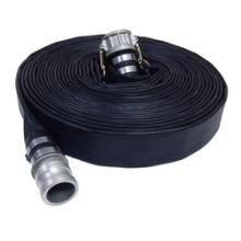 Buchanan DURFL-300-50CASS - ASSEMBLY HOSE FLAT LAY DISCH WTR 3IN BK