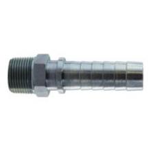 Buchanan HNC-06-04-SP - NIPPLE HEX HOSE 3/8IN BARBED 1/4IN MPT