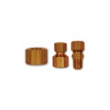Buchanan 261X2 - NUT HEX 1/8IN COMPRESSION BRS 0.38IN