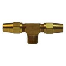 Buchanan 38278 - TEE BR 3/8IN TUBE OD 3/8IN MALE NPTF BRS