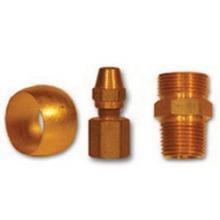 Buchanan NT271X6X6VS - TEE RUN BARSTOCK 3/8IN TUBE OD 3/8IN BRS