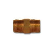 Buchanan LF23325X2 - NIPPLE HEX LONG 1/8IN MPT 1/8IN MPT BRS