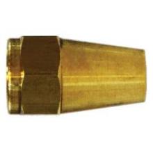 Buchanan 10003L - NUT ROD LONG HEX PAIT LT 1/4IN BRS