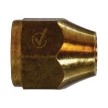 Buchanan 704014-06 - NUT ROD SHORT 3/8IN FEM SAE FLRD BRS